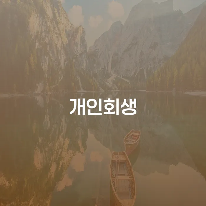 보증서대출 연체 시 빚 해결할 면책받고
